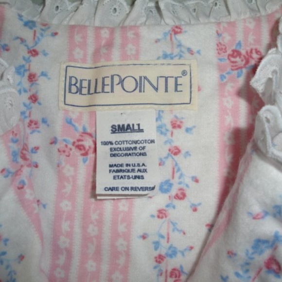 Bellepointe Cotton Flannel Nightgown Small Medium - Picture 6 of 8